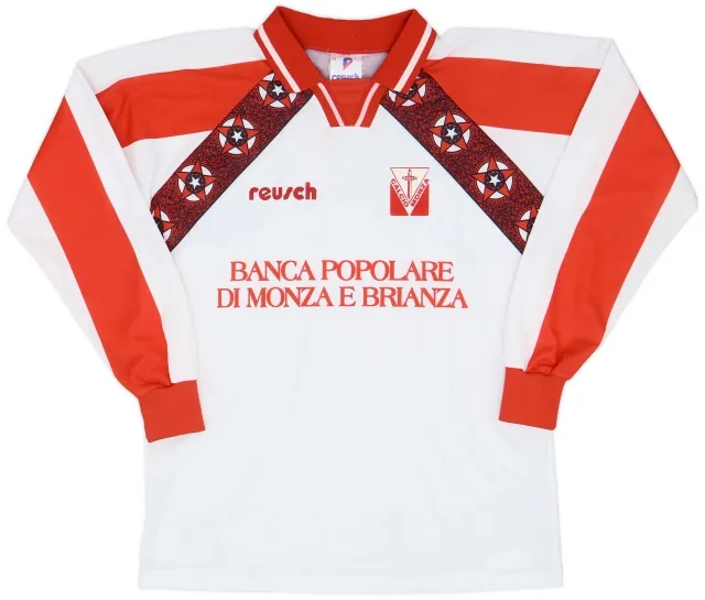 1995-96 Monza Away L/S Shirt - 8/10 - (M)