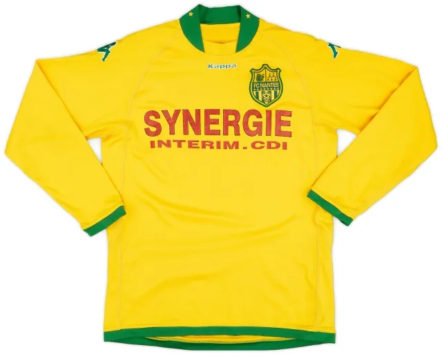 Kappa 2008-09 Nantes Home L/S Shirt - 7/10 - (M)