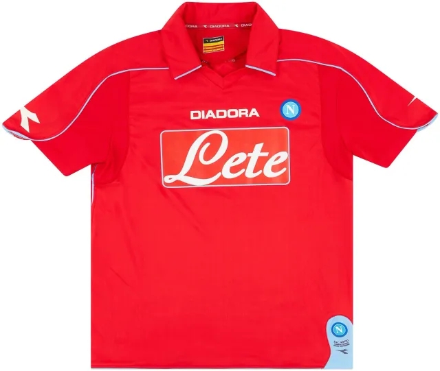 Diadora 2008-09 Napoli Away Shirt - 9/10 - (XS)