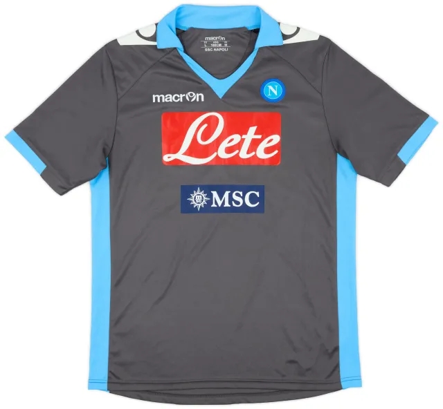 Macron 2011-12 Napoli Away Shirt - 8/10 - (L)