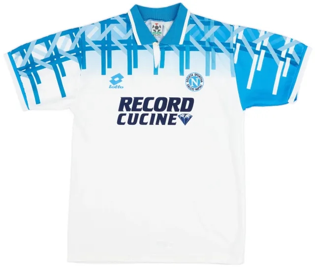Lotto 1994-96 Napoli Away Shirt - 9/10 - (M)