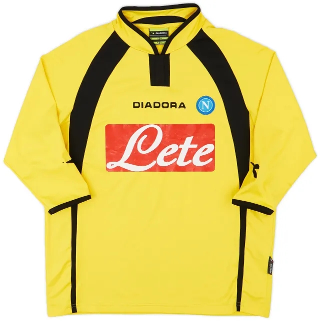 Diadora 2006-07 Napoli GK Third Shirt - 6/10 - (M)