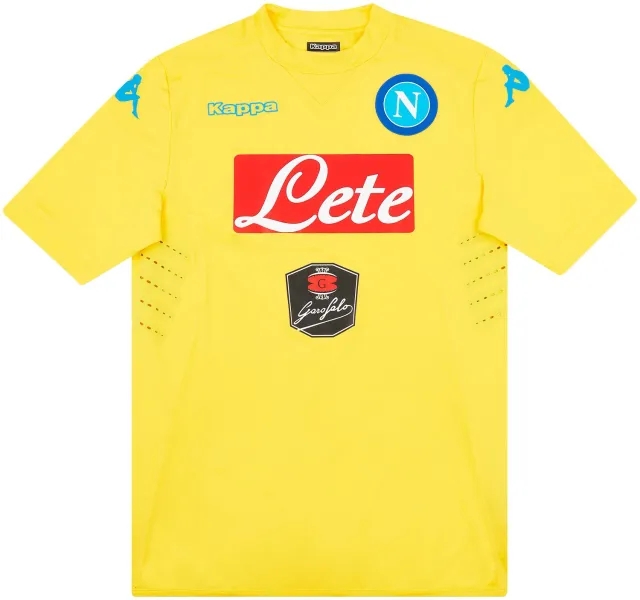 Kappa 2015-16 Napoli GK Shirt - 8/10 - (XXL)