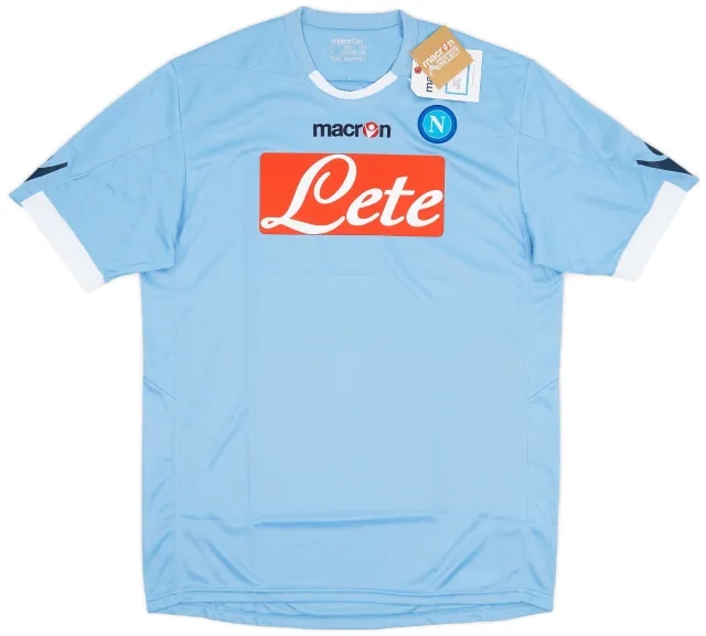 Macron 2010-11 Napoli Home Shirt (L)