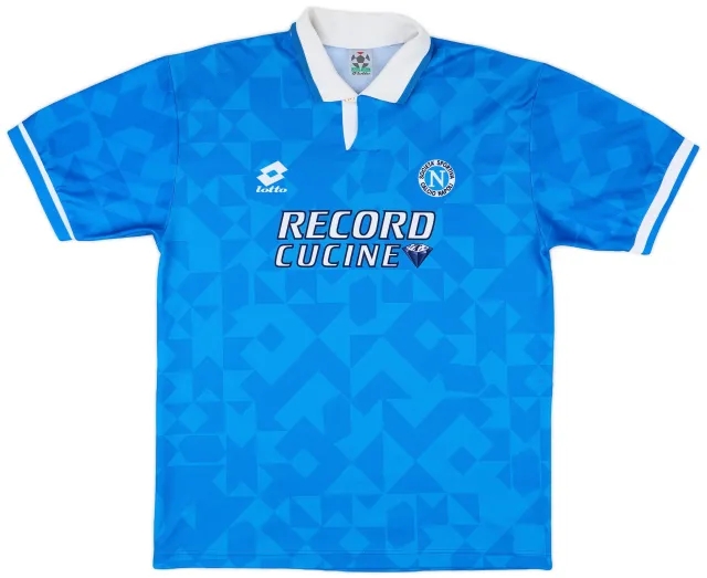 Lotto 1994-96 Napoli Home Shirt - 8/10 - (L)