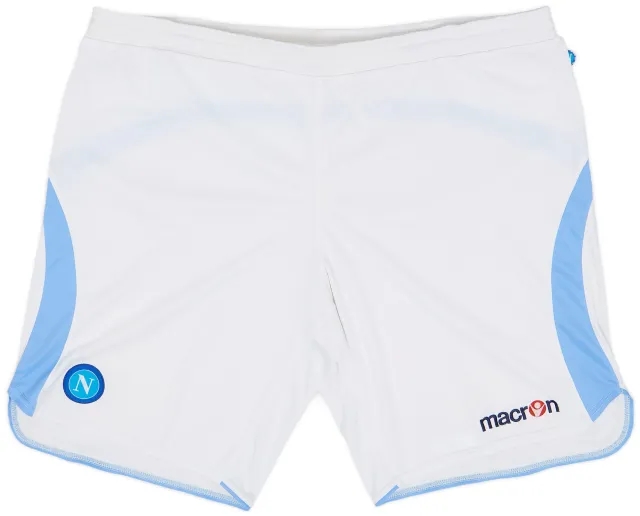 Macron 2009-10 Napoli Home Shorts - 9/10 - (3XL)