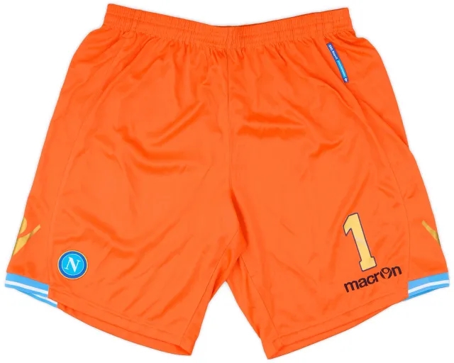 Macron 2011-12 Napoli Player Issue GK Shirt #1 - 9/10 - (XXL)