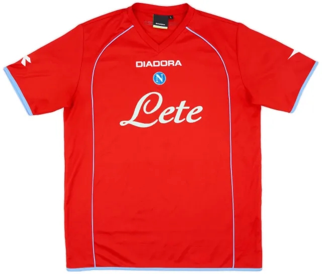 Diadora 2006-07 Napoli Third Shirt - 5/10 - (L)