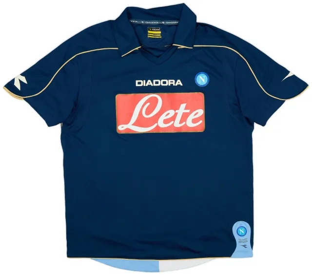 Diadora 2008-09 Napoli Third Shirt - 6/10 - (S)