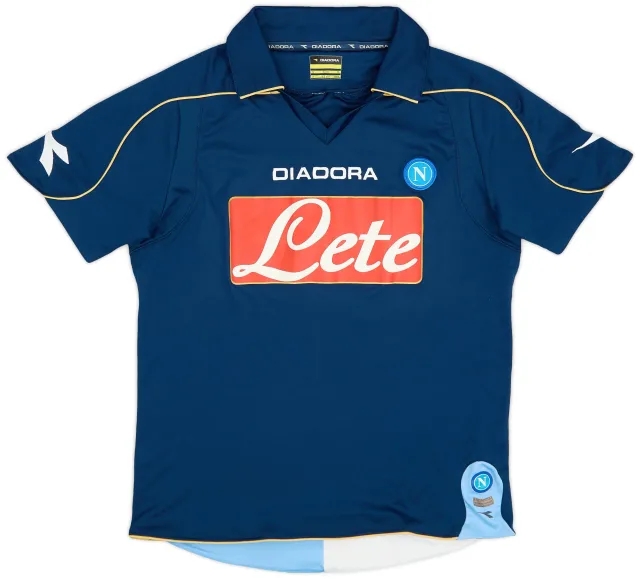 Diadora 2008-09 Napoli Third Shirt - 8/10 - (XS)