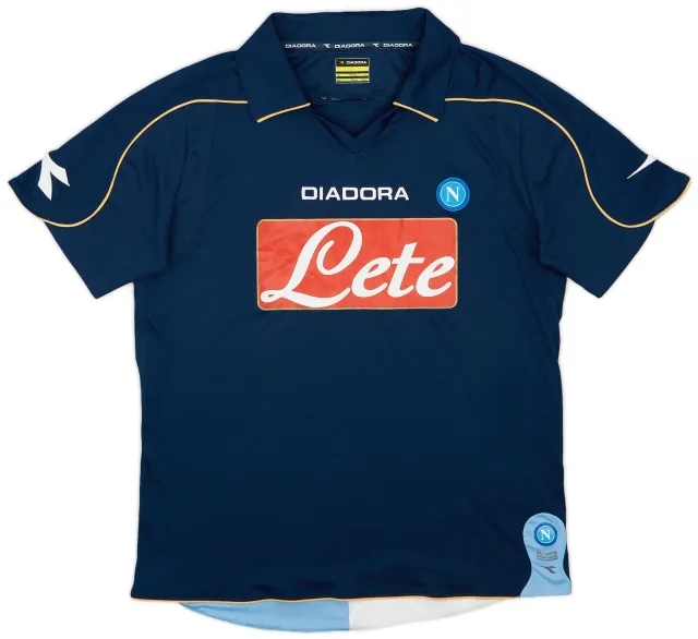 Diadora 2008-09 Napoli Third Shirt - 9/10 - (S)