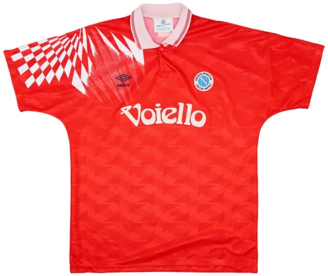 Umbro 1991-93 Napoli Third Shirt - 8/10 - (L)