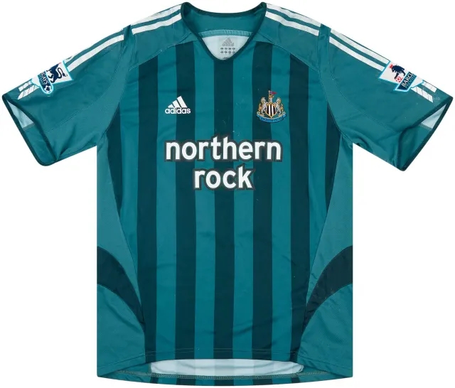 adidas 2005-06 Newcastle Match Worn Away Shirt Parker #17
