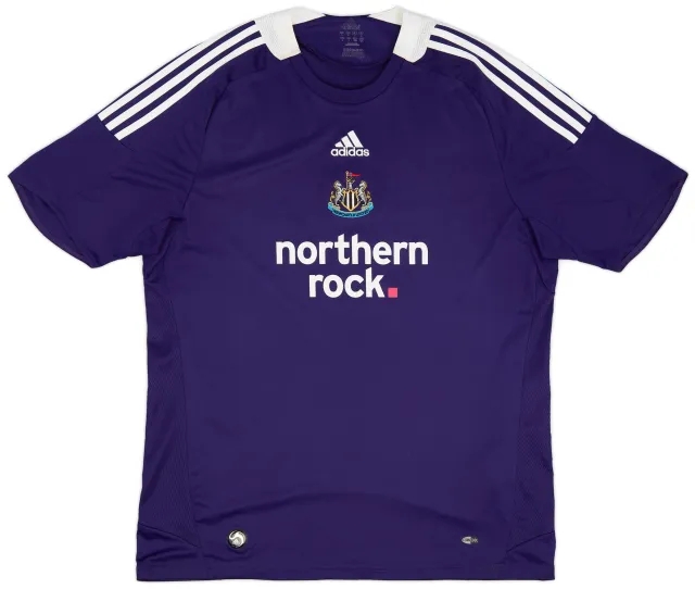 adidas 2008-09 Newcastle Away Shirt #9 - 7/10 - (L)