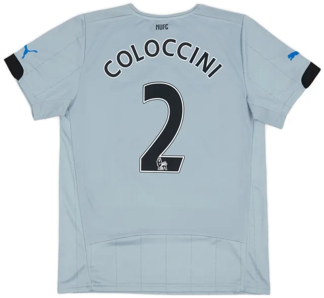 Puma 2014-15 Newcastle Away Shirt Coloccini #2 (S)