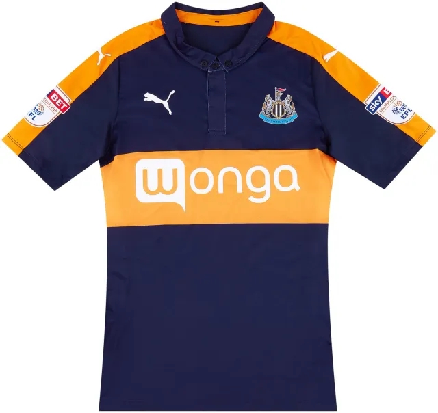Puma 2016-17 Newcastle Player Issue ACTV Fit Away Shirt - 9/10 - (L)