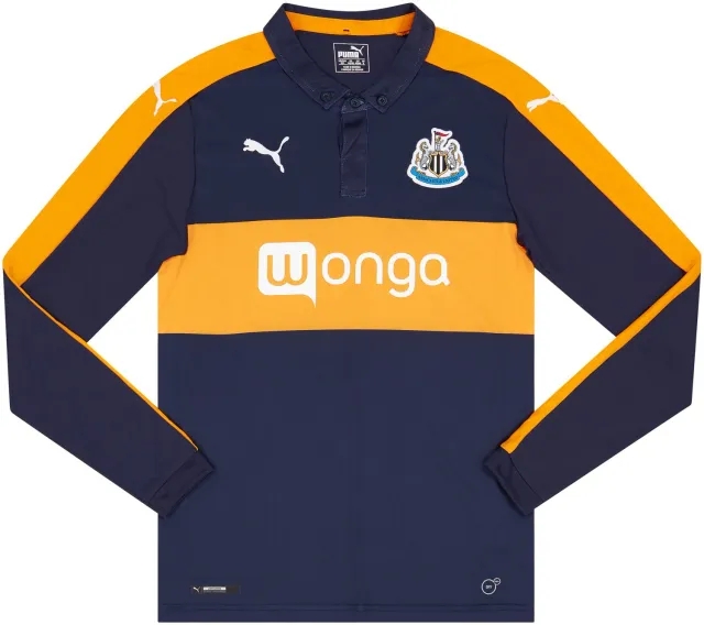 Puma 2016-17 Newcastle Away L/S Shirt - 8/10 - (S)