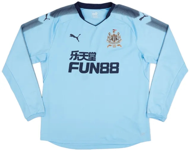 Puma 2017-18 Newcastle Away L/S Shirt - 7/10 - (XL)