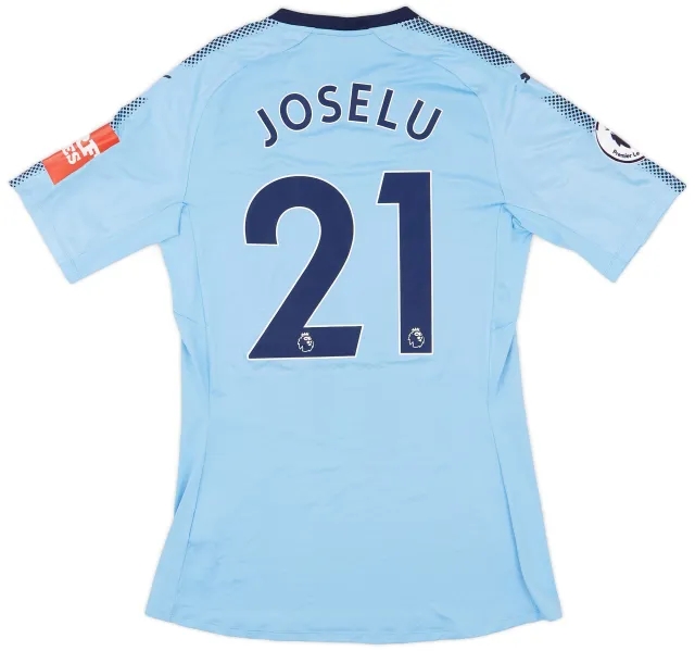 Puma 2017-18 Newcastle Match Issue Away Shirt Joselu #21