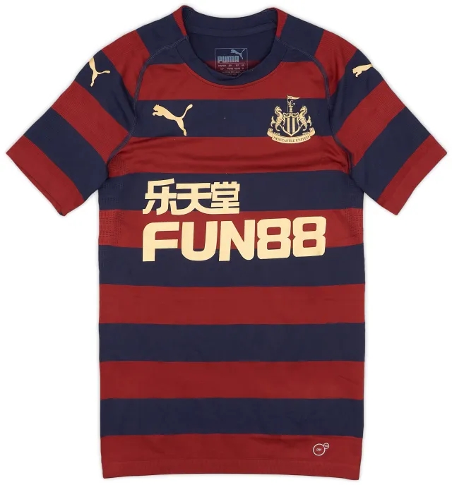 Puma 2018-19 Newcastle EvoKnit Player Issue Away Shirt - 8/10 - (S)