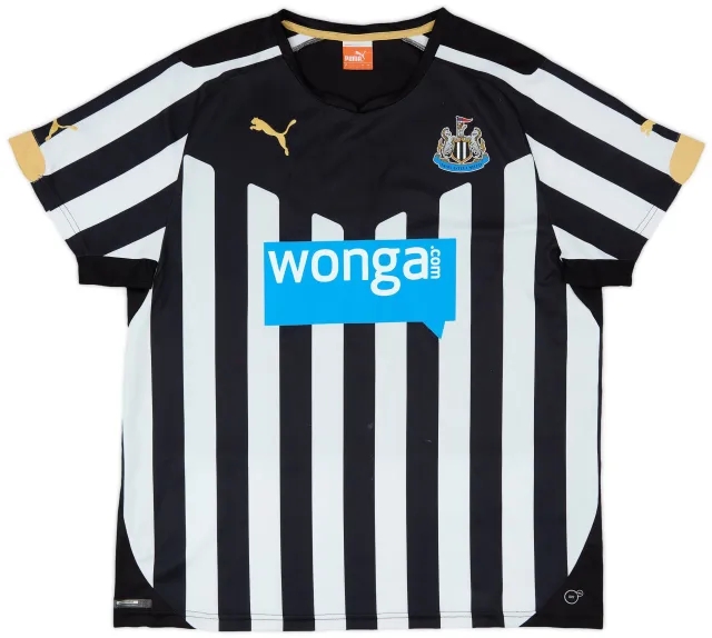 Puma 2014-15 Newcastle Home Shirt - 7/10 - (L)