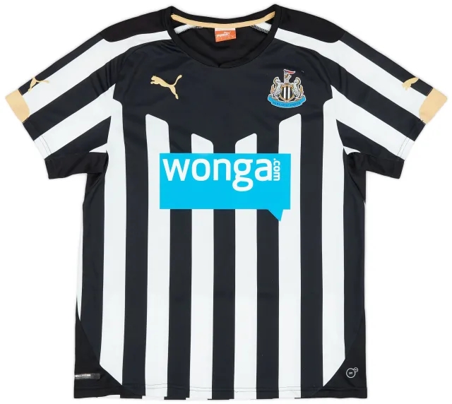 Puma 2014-15 Newcastle Home Shirt - 8/10 - (S)