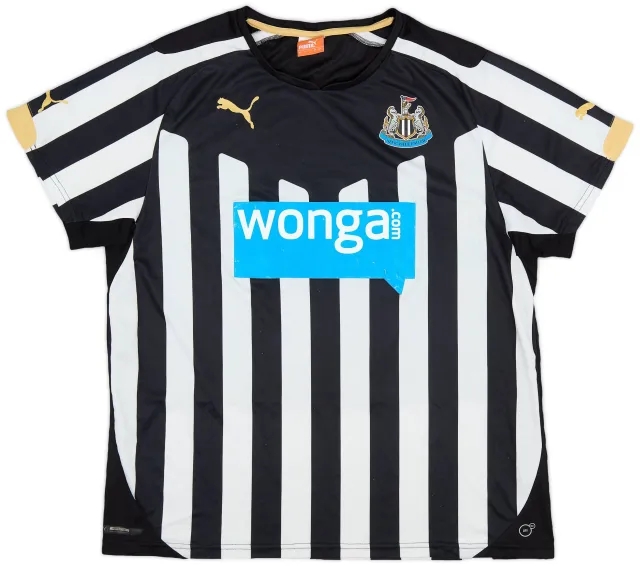 Puma 2014-15 Newcastle Home Shirt - 6/10 - (L)