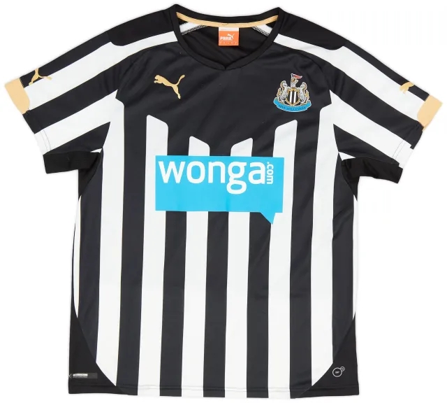 Puma 2014-15 Newcastle Home Shirt - 8/10 - (S)