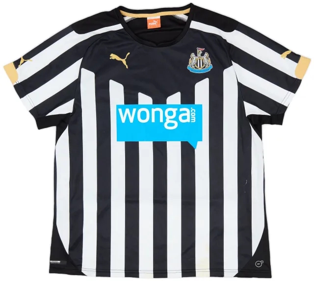 Puma 2014-15 Newcastle Home Shirt - 6/10 - (L)