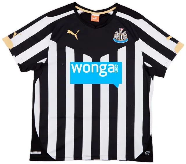 Puma 2014-15 Newcastle Home Shirt - 6/10 - (M)