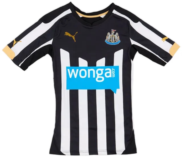 Puma 2015-16 Newcastle Player Issue ACTV Fit Home Shirt - 6/10 - (S)