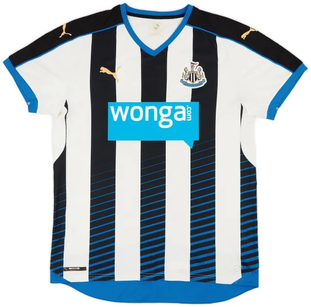 Puma 2015-16 Newcastle Home Shirt - 6/10 - (L)