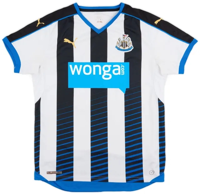 Puma 2015-16 Newcastle Home Shirt - 6/10 - (M)