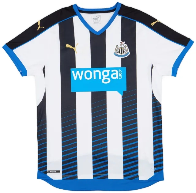 Puma 2015-16 Newcastle Home Shirt - 6/10 - (L)