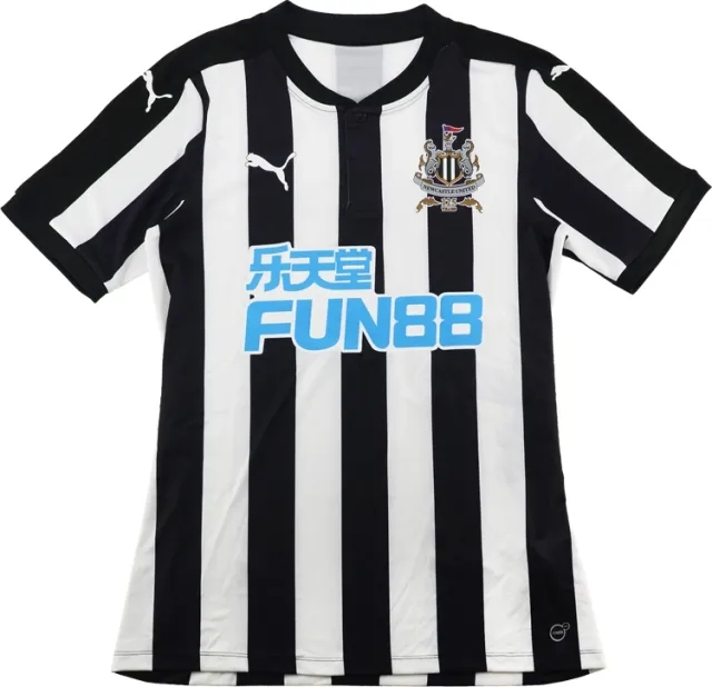 Puma 2017-18 Newcastle Home Shirt - 8/10 - (S)