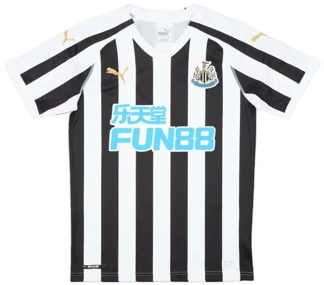 Puma 2018-19 Newcastle Home Shirt - 9/10 - (S)