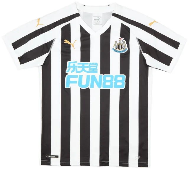 Puma 2018-19 Newcastle Home Shirt - 9/10 - (M)