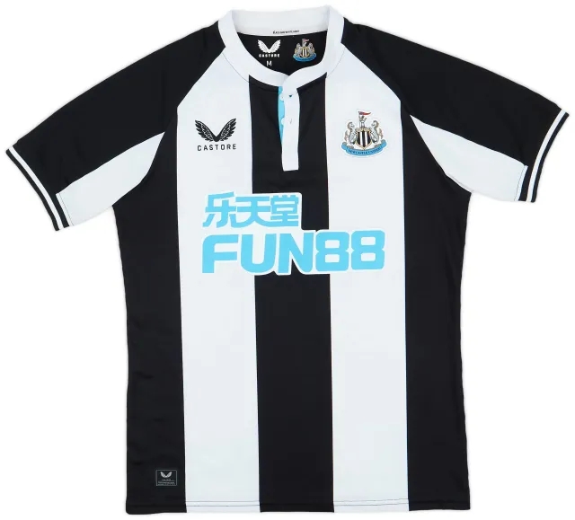 Castore 2021-22 Newcastle Home Shirt - 7/10 - (M)