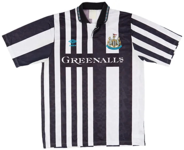 Umbro 1990-91 Newcastle United Home Shirt - 8/10 - (L)