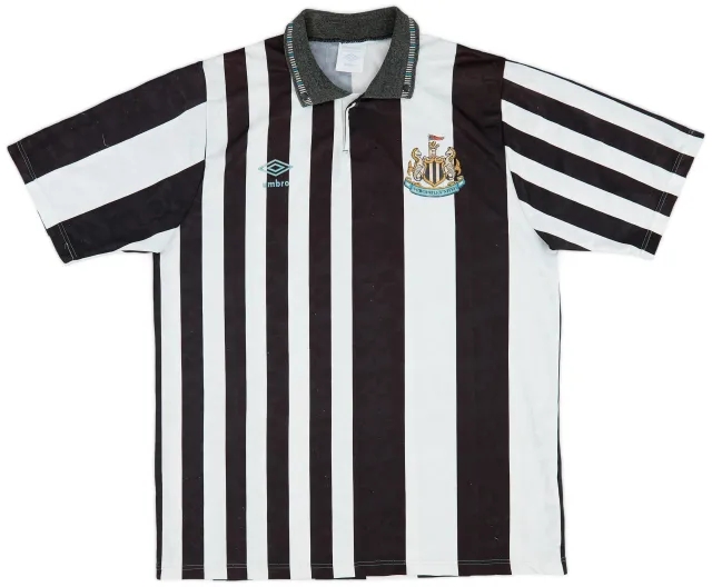 Umbro 1990-91 Newcastle United Home Shirt - 6/10 - (L)