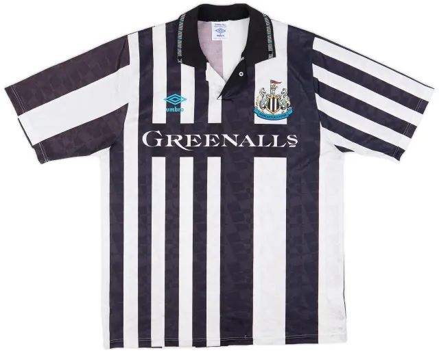 Umbro 1990-91 Newcastle United Home Shirt - 7/10 - (L)