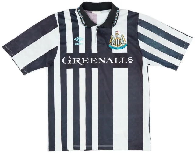 Umbro 1990-91 Newcastle United Home Shirt - 8/10 - (S)