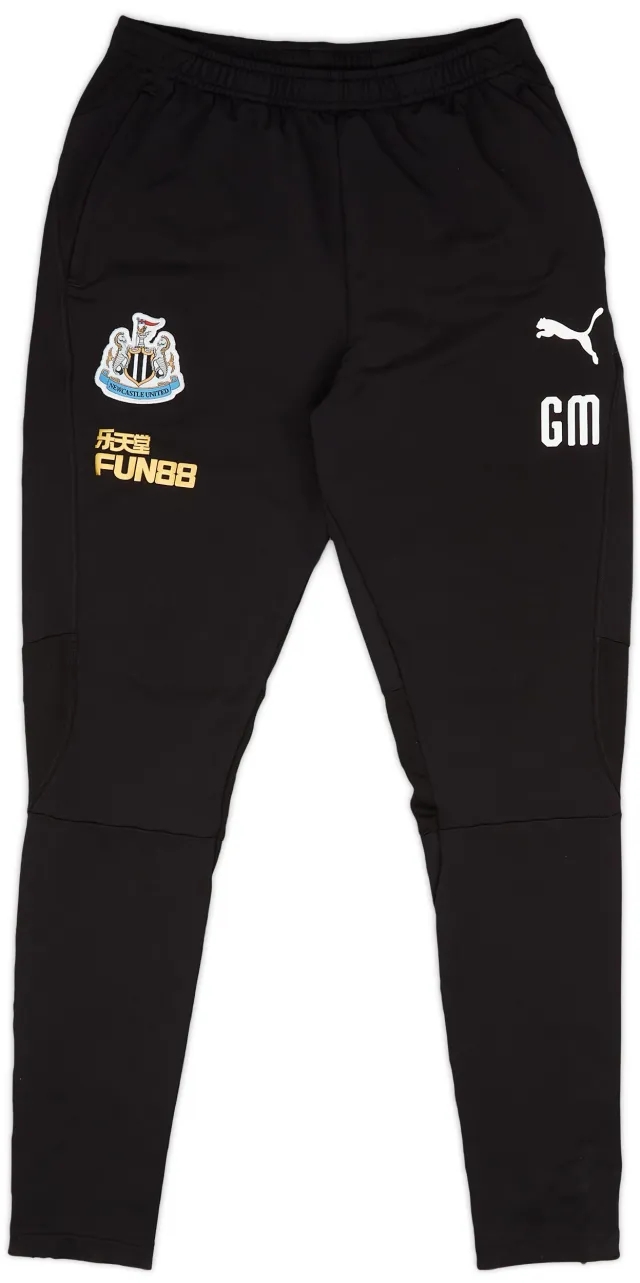 2018-19 Newcastle Staff Issue Puma Track Bottoms - 9/10 - (M)