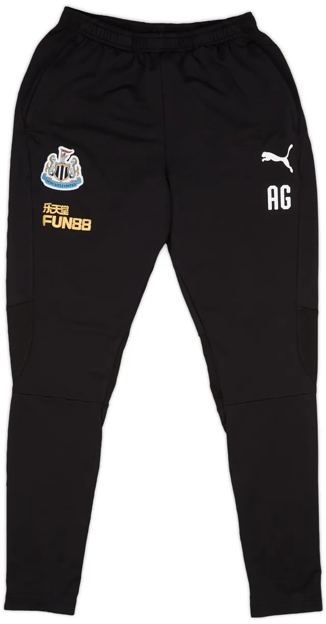 2018-19 Newcastle Staff Issue Puma Track Bottoms - 9/10 - (M)