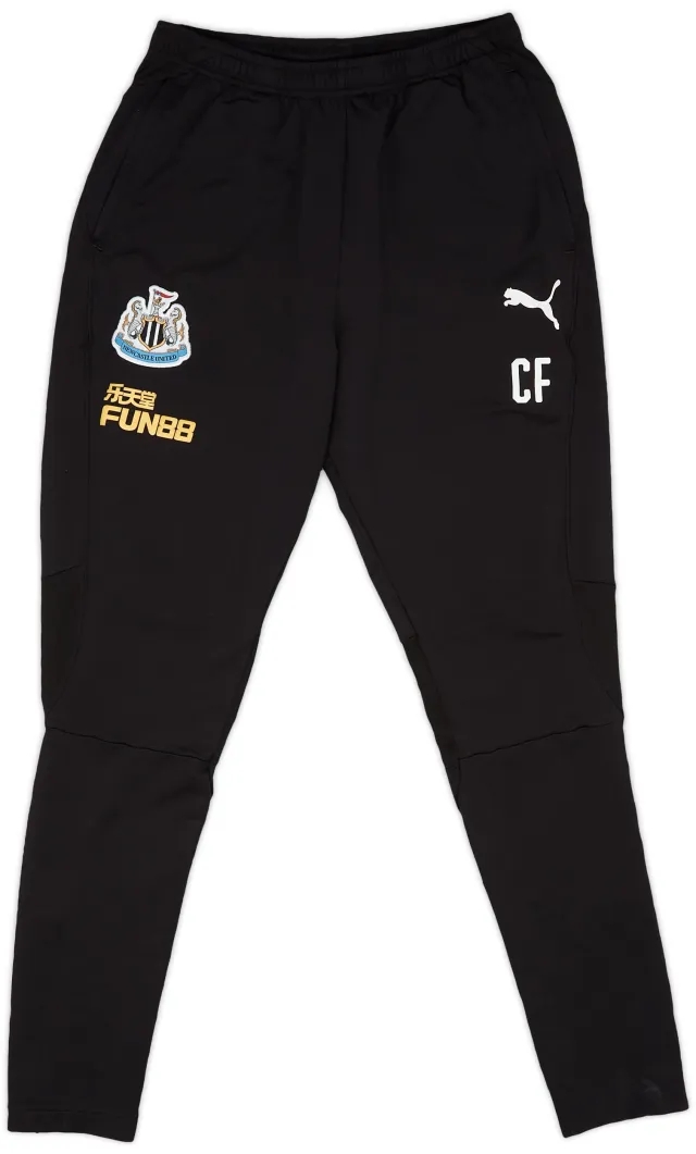 2018-19 Newcastle Staff Issue Puma Track Bottoms - 9/10 - (M)