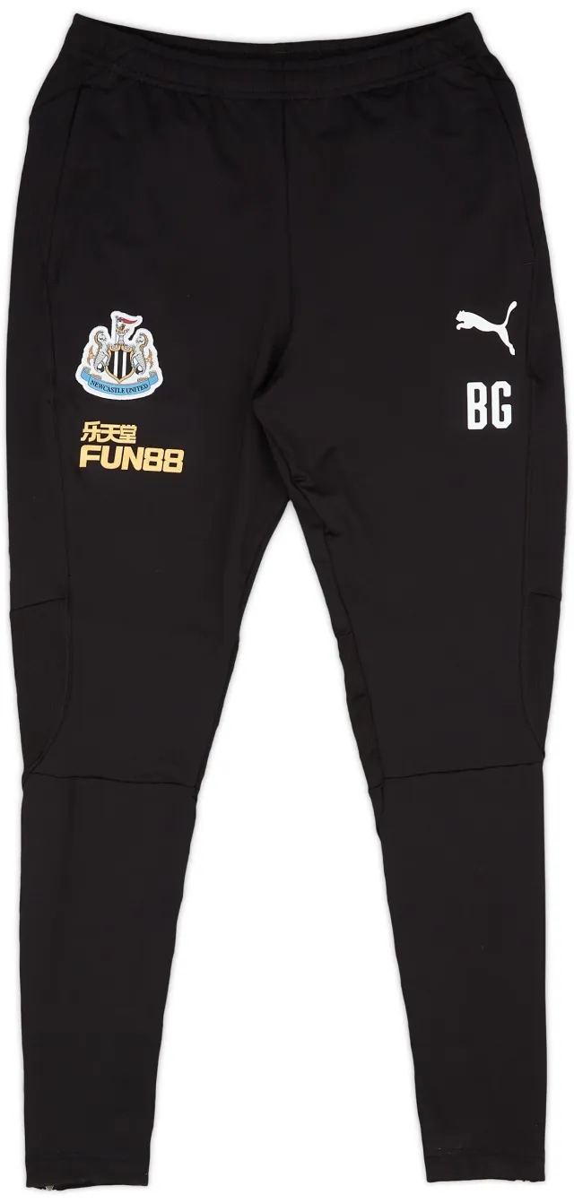 2018-19 Newcastle Staff Issue Puma Track Bottoms - 9/10 - (S)