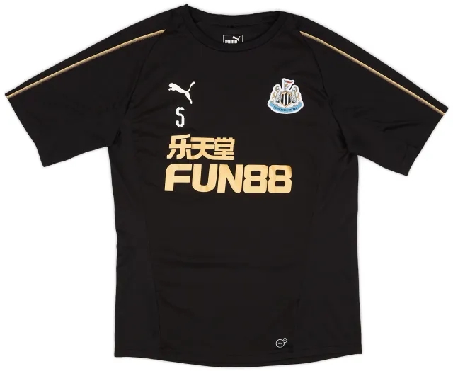 2018-19 Newcastle Player Issue Puma Training Shirt #5 - 9/10 - (L)