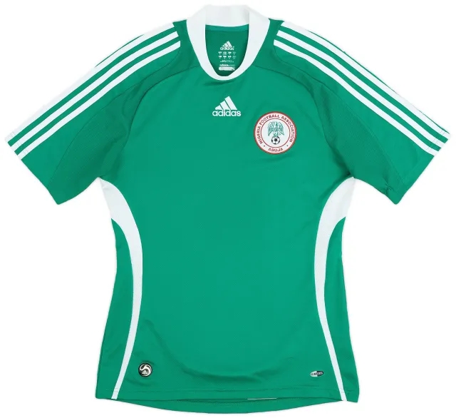 adidas 2008-09 Nigeria Home Shirt - 8/10 - (S)