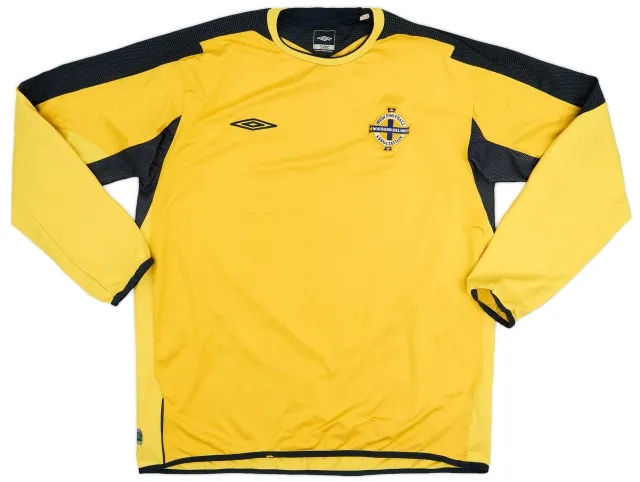 Umbro 2004-05 Northern Ireland GK Home Shirt - 8/10 - (XXL)