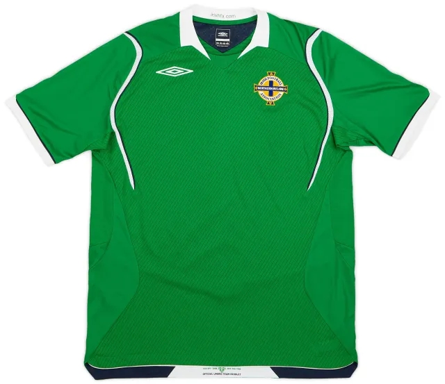 Umbro 2008-10 Northern Ireland Home Shirt - 9/10 - (L)
